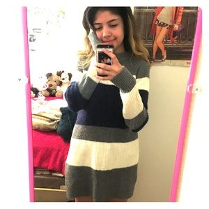 Forever 21 color block sweater